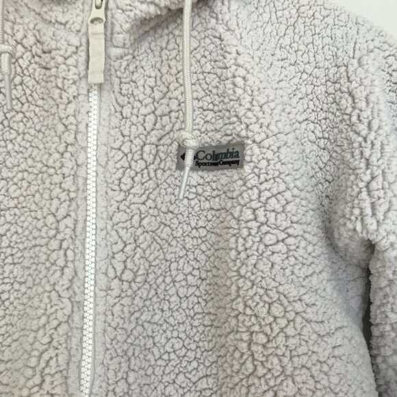 Women's Long Columbia Sherpa Jacket | XS - Picture 4 of 7